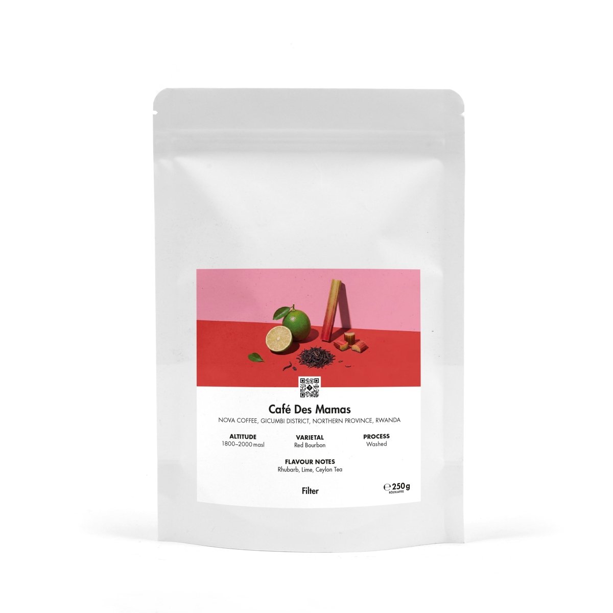 19grams Café Des Mamas Filter 250g – Northern Province Ruanda – Rhabarber, Limette, Ceylon-Tee