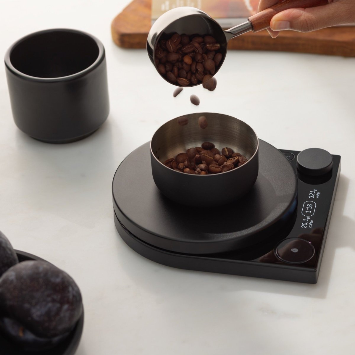 Fellow Tally Pro Precision Scale Studio Edition Digitale Waage, Brew Assistant Mode – Kaffee-Zubehör bei 19grams Berlin