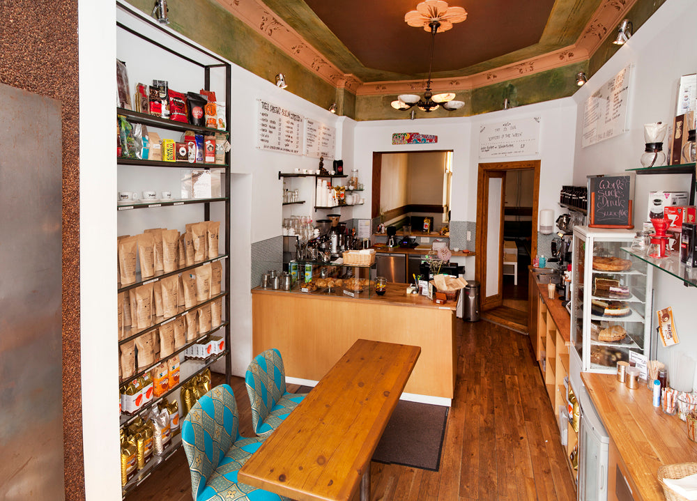 Das alte Tres Cabezas Cafe in Berlin Friedrichshain