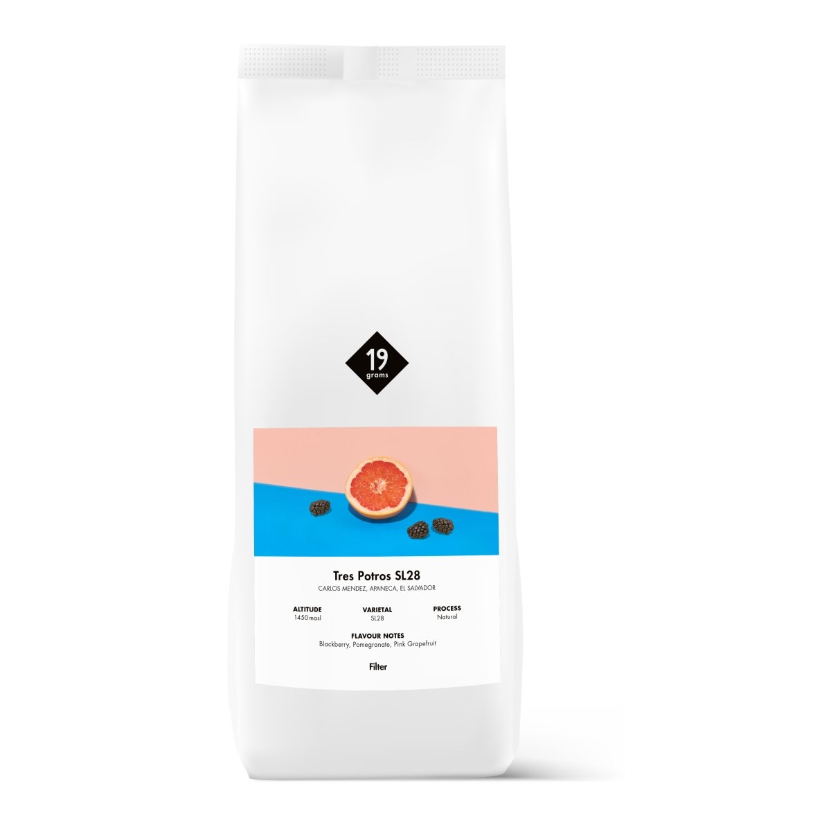 19grams Los Tres Potros SL28 - El Salvador Filter 1000g
