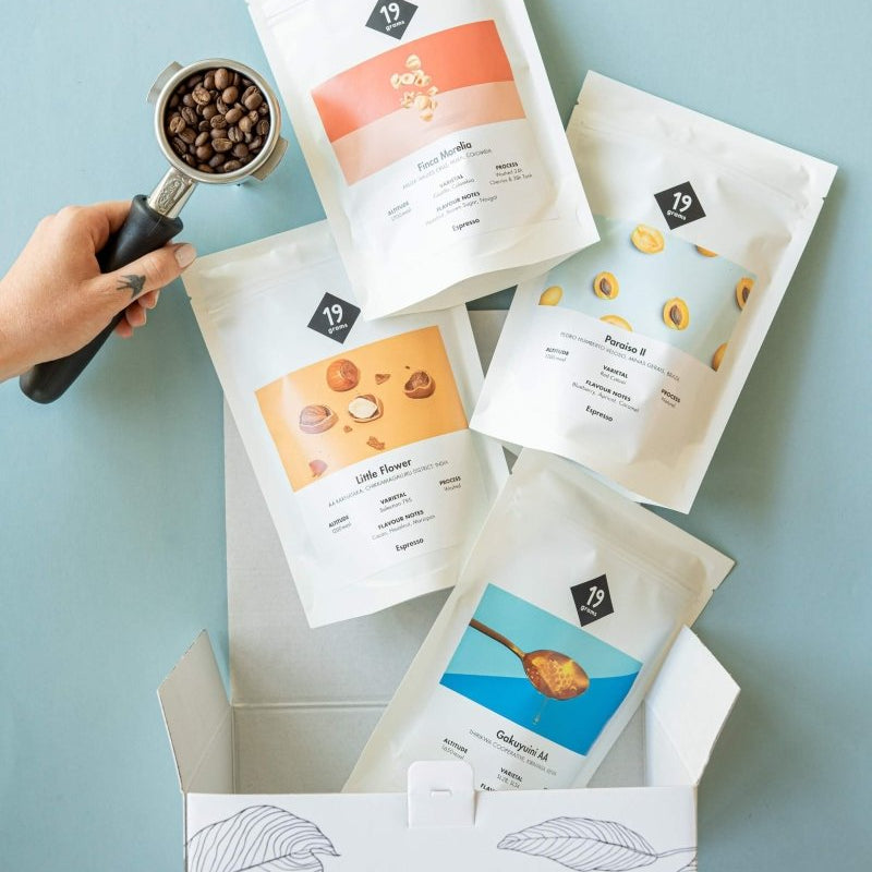 Kaffee Probierset für Vollautomaten in Geschenkverpackung