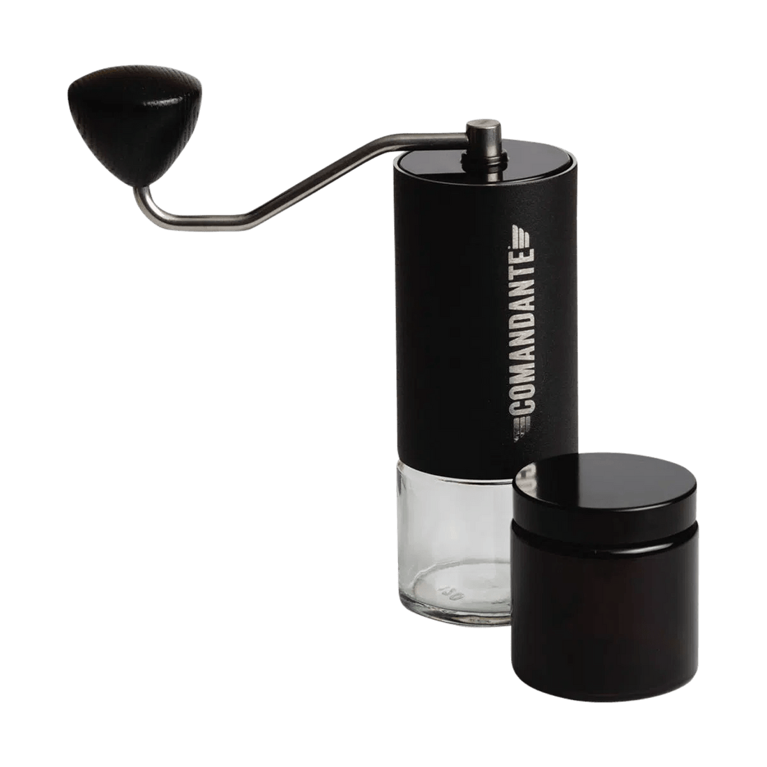 Comandante C40 MK4 Nitro Blade Handmuhle Schwarz Produktfoto - Praezisions-Handmuhle kaufen bei 19grams.live Roasters Berlin
