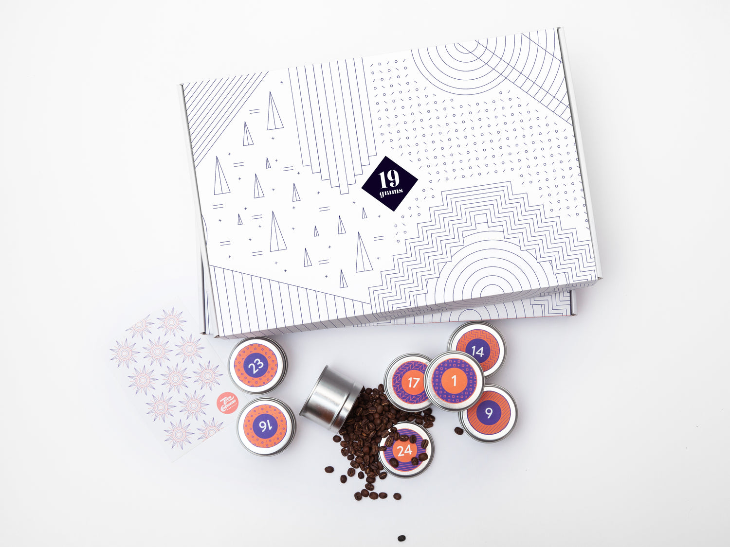 Kaffee Adventskalender - 24 Tage purer Kaffeegenuss