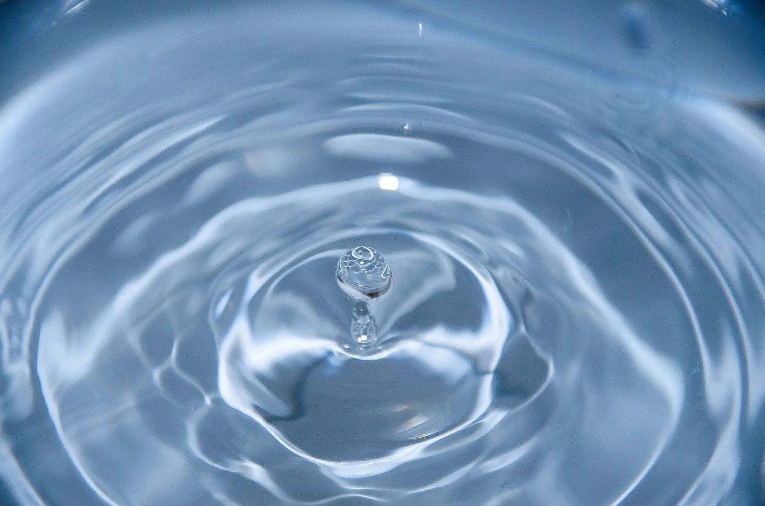Wasser zum Brühen von Kaffee