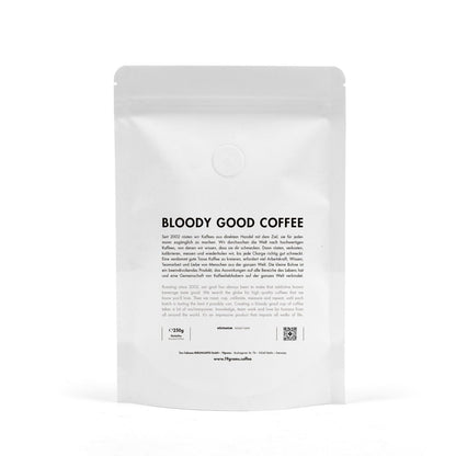 19grams Kaffeeverpackung Rückseite – Label Design Specialty Coffee Produktmockup