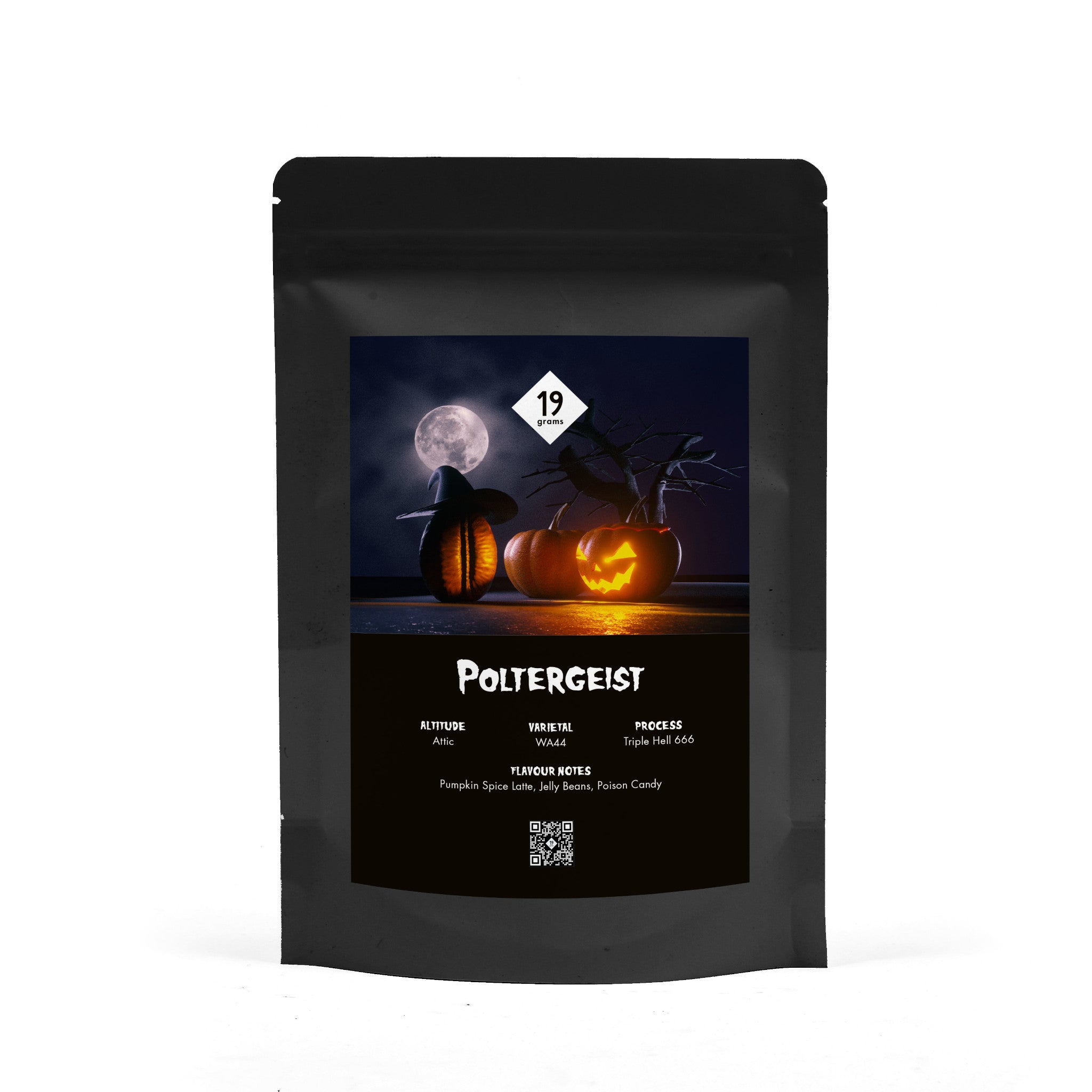 19grams Halloween Kaffee Beutel