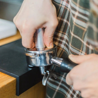19grams Barista tamped Kaffee