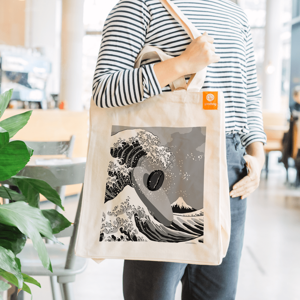 19grams Welle Tote Bag – Produktbild Merchandise Specialty Coffee