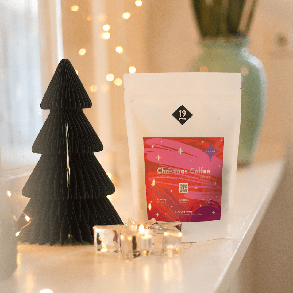 19grams Christmas Coffee 2025 – Weihnachtskaffee Produktbild Specialty Coffee Edition