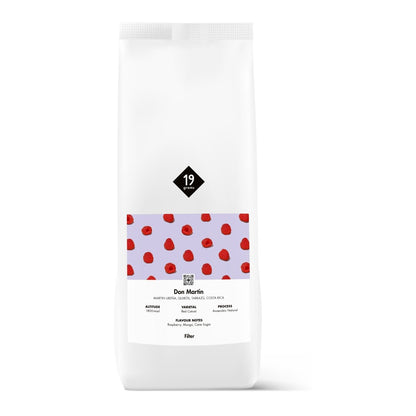 19grams Kilo Beutel Don Martin Filterkaffee aus Costa Rica