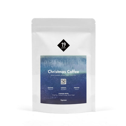19grams Geschenkbox 2024 Espresso – weihnachtliche Specialty Coffee Geschenkbox Espresso von 19grams.live Roasters Berlin