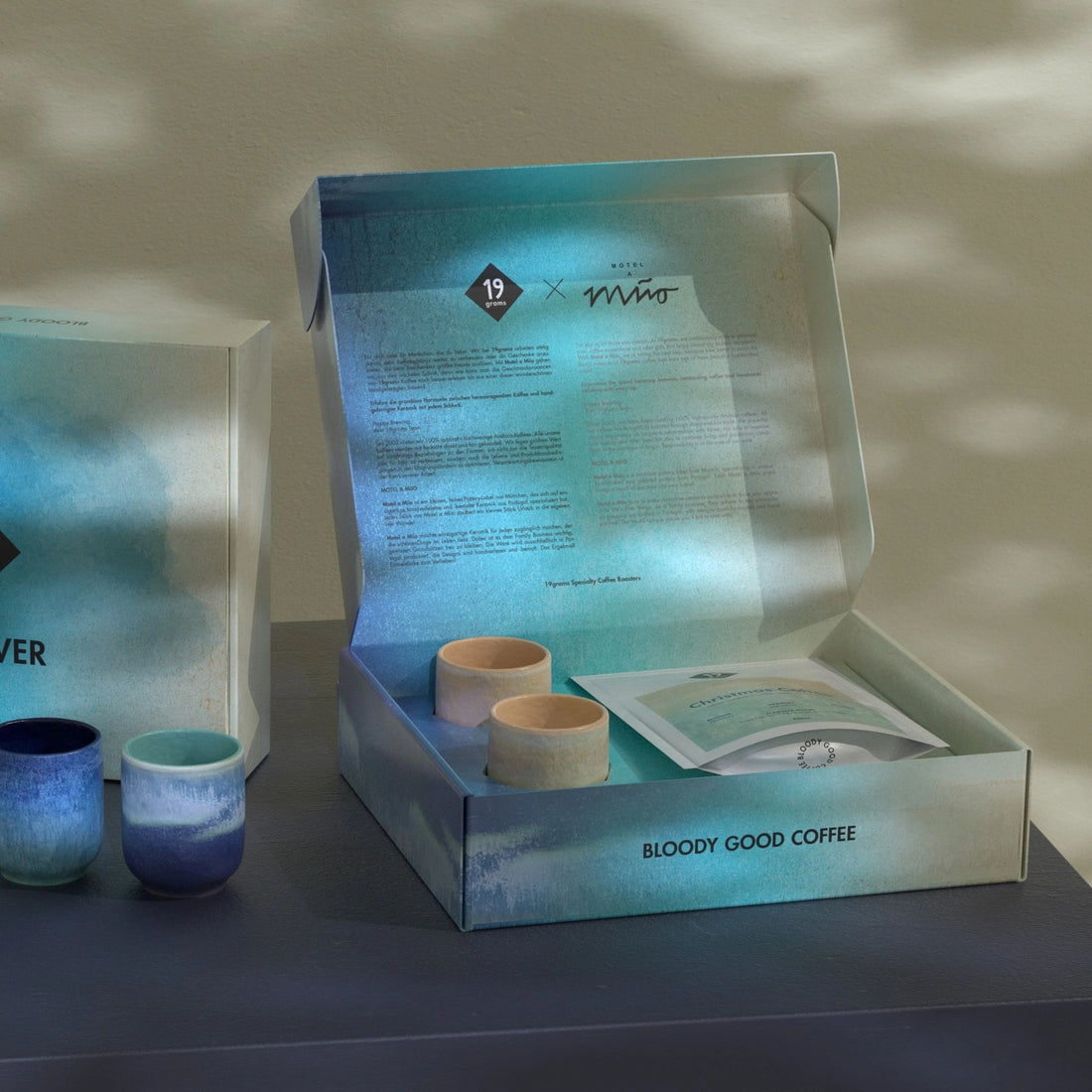 19grams Geschenkbox Produktshot – Specialty Coffee Geschenkbox von 19grams.live Roasters Berlin