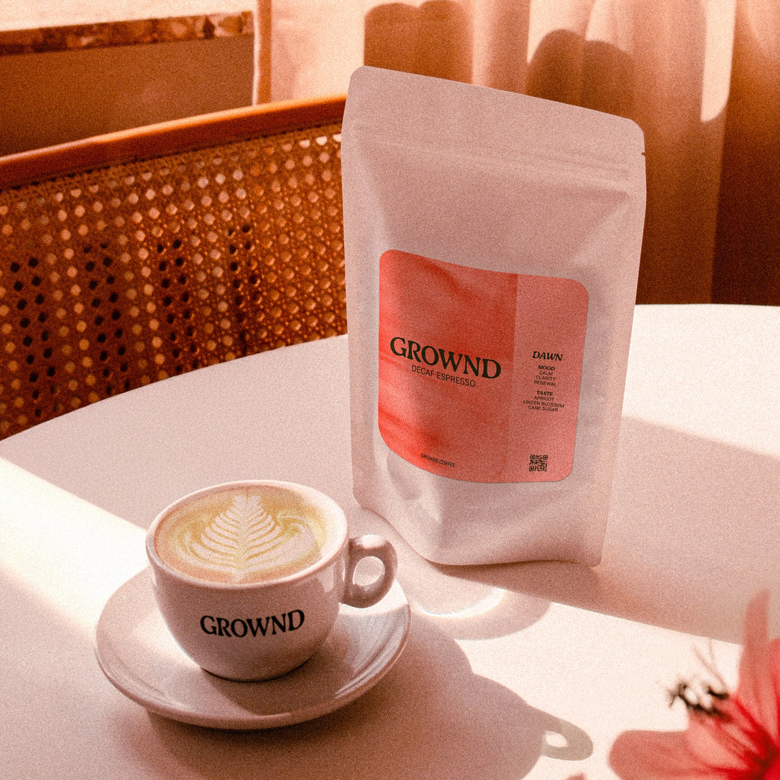 GROWND Decaf Dawn – Moodshot entkoffeinierter Kaffee Specialty Coffee
