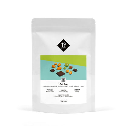 Gui Ben Espresso 19grams – Packungsansicht Specialty Coffee