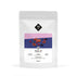 19grams Kianjiru AA Espresso Kenia – rosa-lila Design mit Frucht-Motiven, Produktmockup weißer Hintergrund