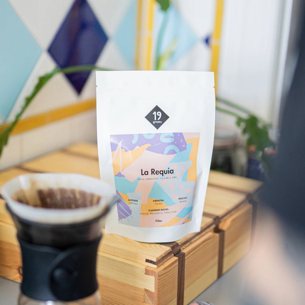 19grams La Requia Filter Kaffee Peru Seltenes Lot