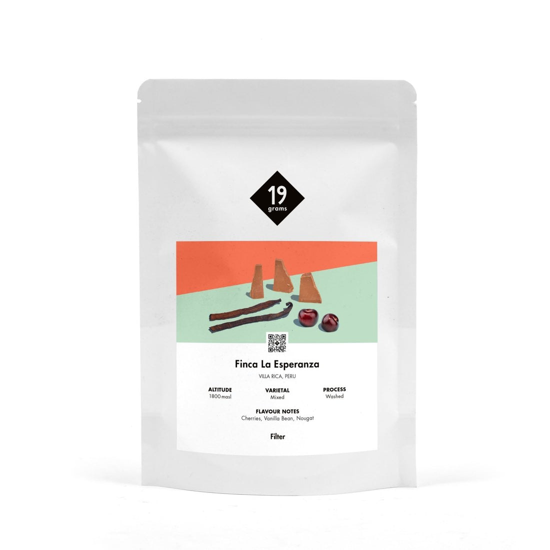19grams La Esperanza Finca – Peru Filterkaffee Washed 250g