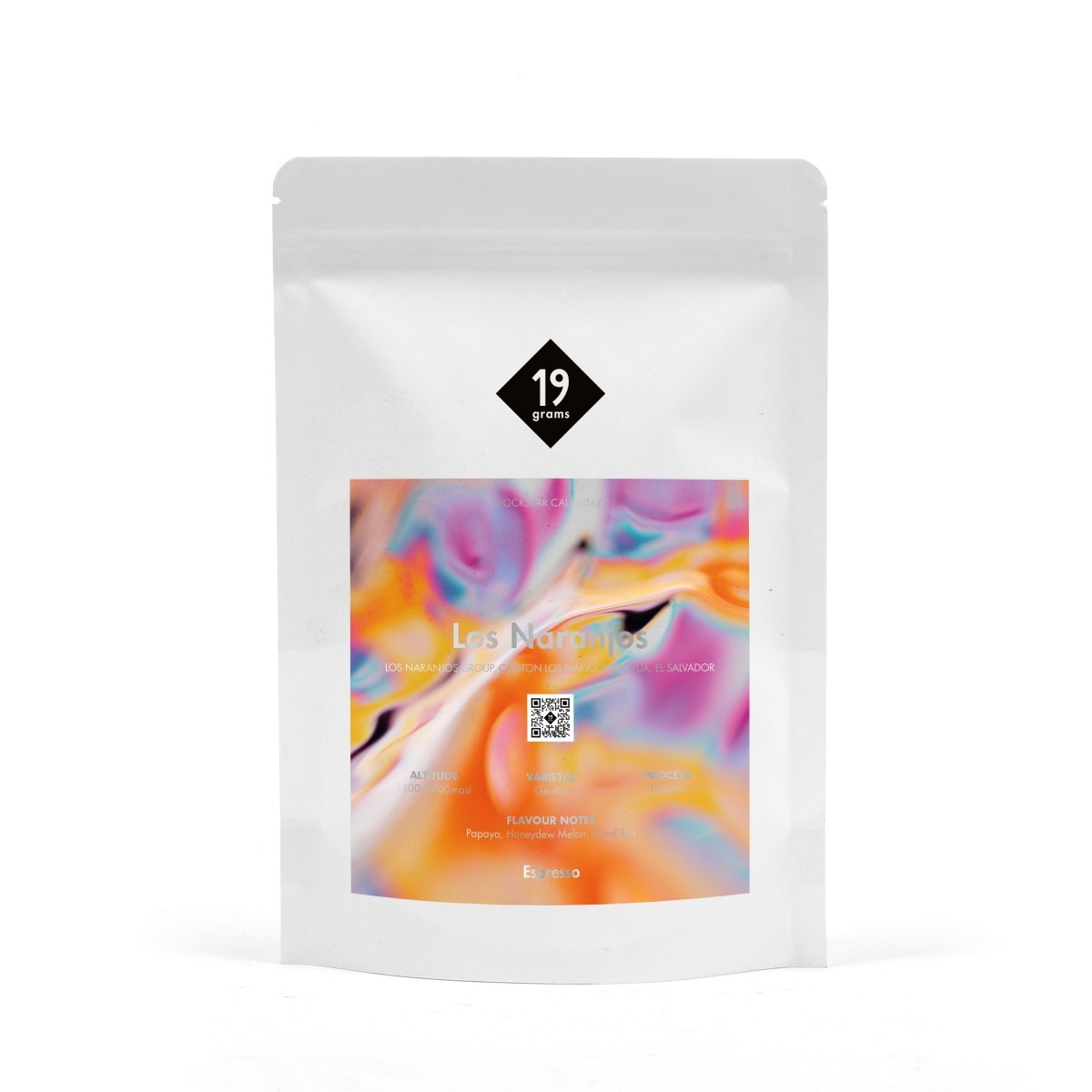 El Salvador Los Naranjos 19grams – RC25 Kaffeeverpackung Espresso Produktbild