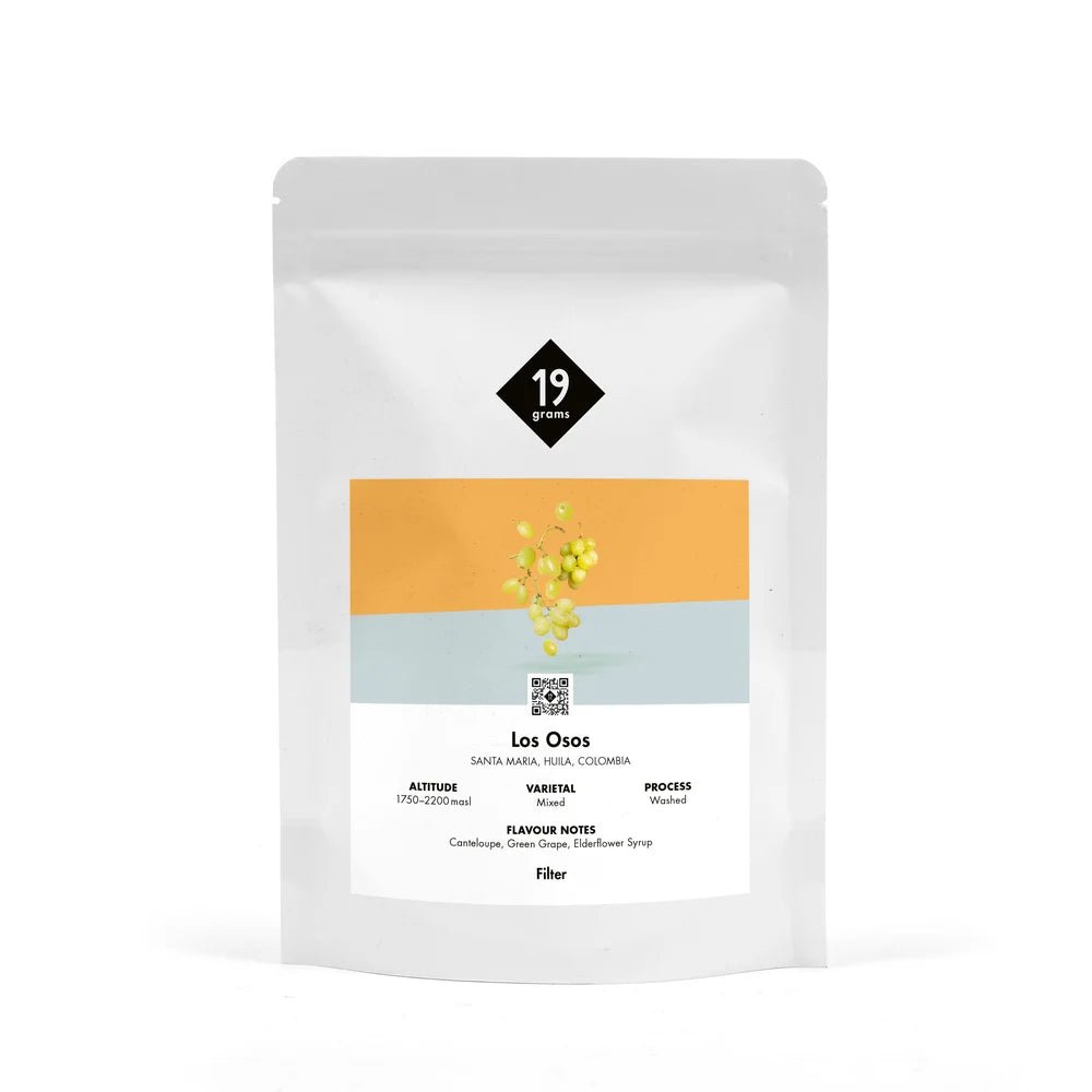 19grams Los Osos Filter – Specialty Coffee Filter aus Kolumbien, geröstet von 19grams.live Roasters Berlin
