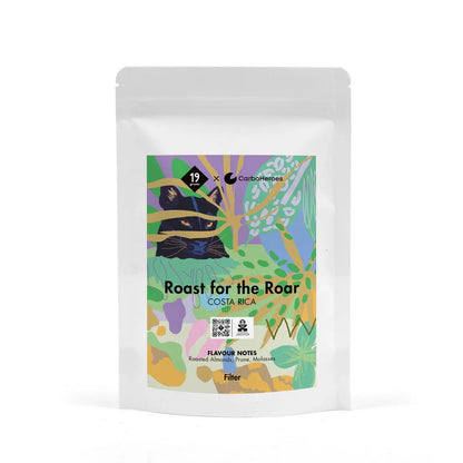 19grams x CarboHeroes Roast for the Roar Filterkaffee Vorderseite
