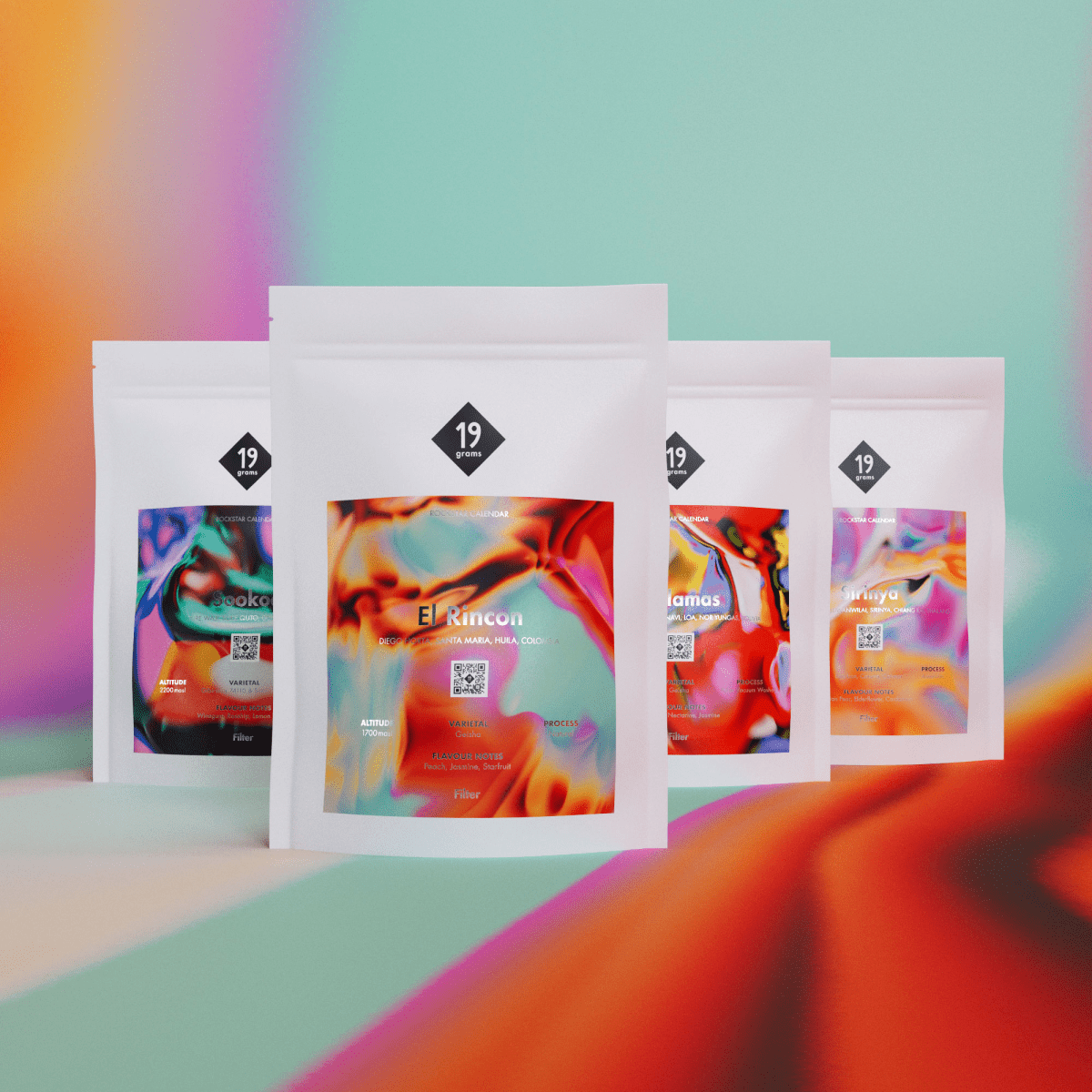 19grams Rockstar Adventskalender 2025 – Specialty Coffee Weihnachtsedition Produktbild