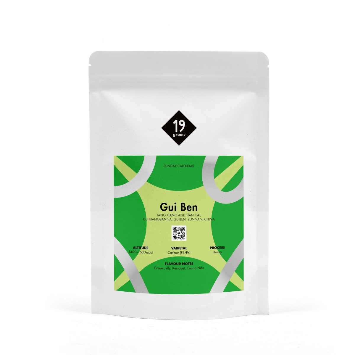 Gui Ben Filterkaffee 19grams – SC25 Kaffeeverpackung Specialty Coffee, 250g Produktbild