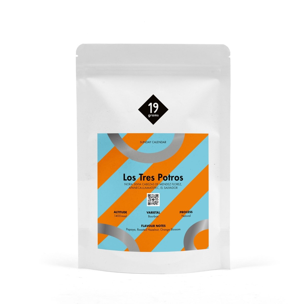 Los Tres Potros Espresso 19grams – SC25 Kaffeeverpackung Specialty Coffee El Salvador
