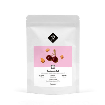 19grams Santuario Sul Rume Espresso in einem 250g Beutel