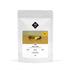 Produktmockup der 19grams Kaffeeverpackung „Saure Gurke" mit olivgrüner Banderole und Gurkenmotiv auf weißem Hintergrund