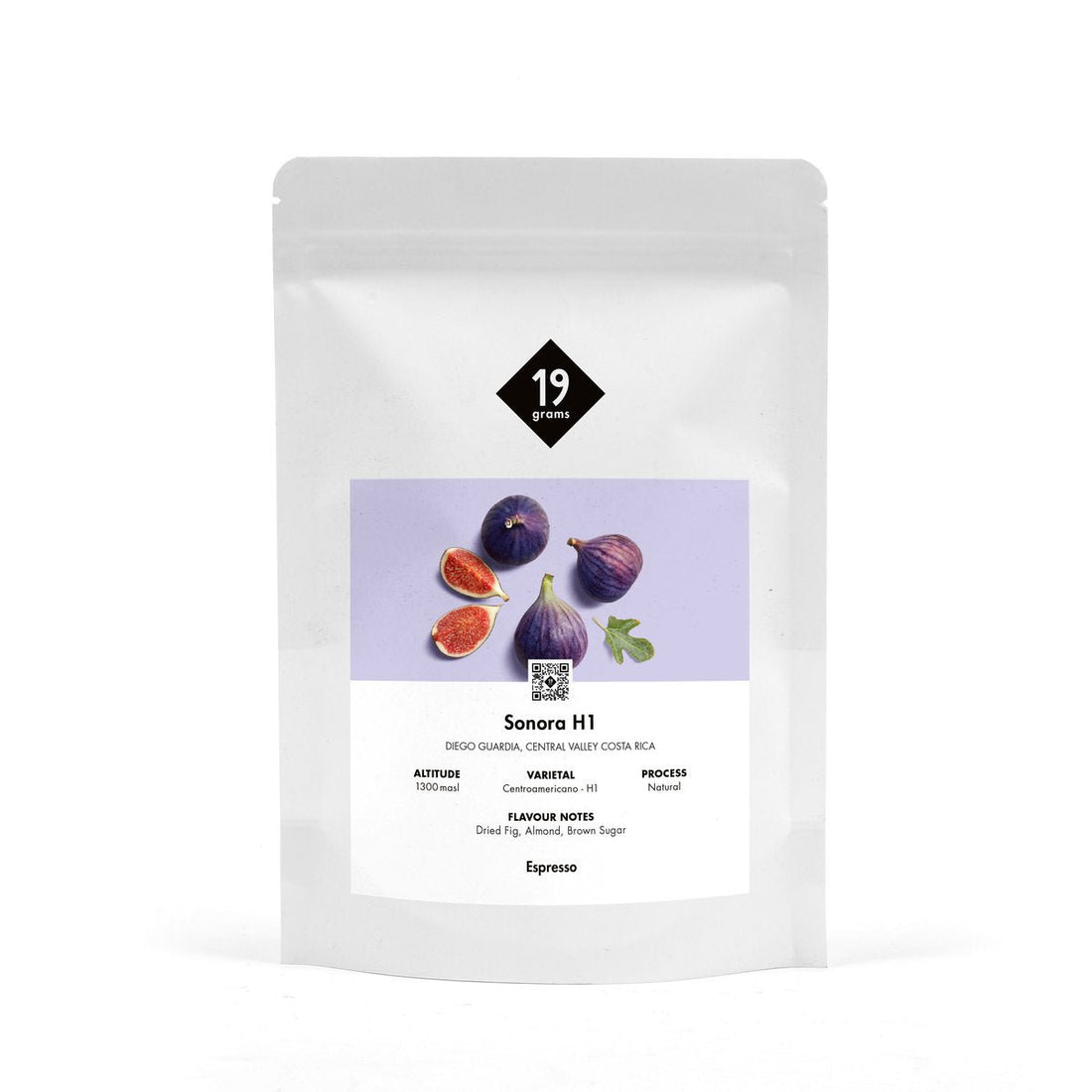19grams Sonora H1 Espresso Kaffeebeutel – Centroamericano-H1, Naturalprozess, Costa Rica, Specialty Coffee von 19grams.live Roasters Berlin