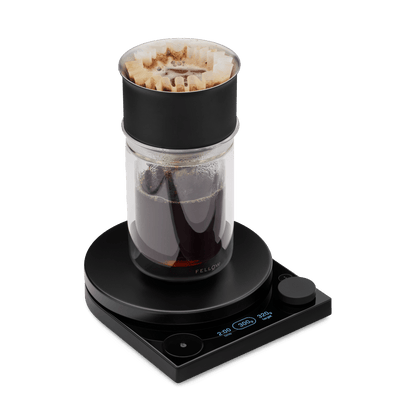 Fellow Tally Pro Precision Scale Studio Edition Digitale Waage mit Dripper – Kaffee-Zubehör bei 19grams Berlin