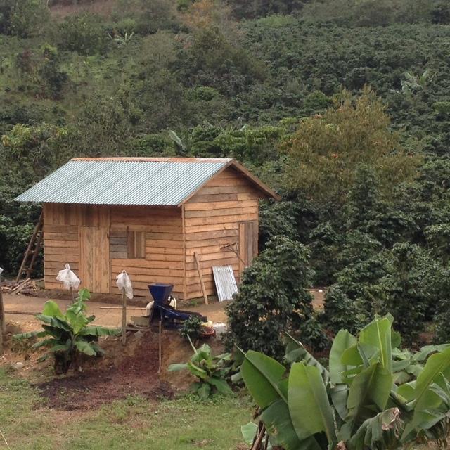 Vietnam Dung – Farmgebäude auf der Kaffeeplantage Herkunftsfoto Specialty Coffee bei 19grams