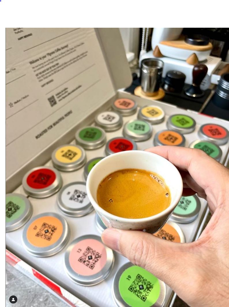 19grams Kaffeebox mit Kaffee