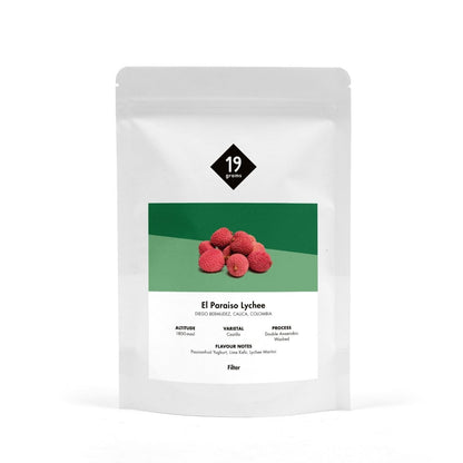 19grams El Paraìso Lychee - Kolumbien Filter Kaffee
