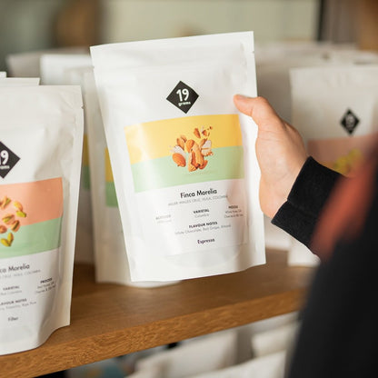 Deine 19grams Tüte Finca Morelia Espresso aus Kolumbien