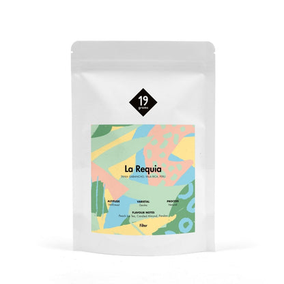 Deine 200g Tüte La Requia Geisha Natural - Peru Filter Kaffee