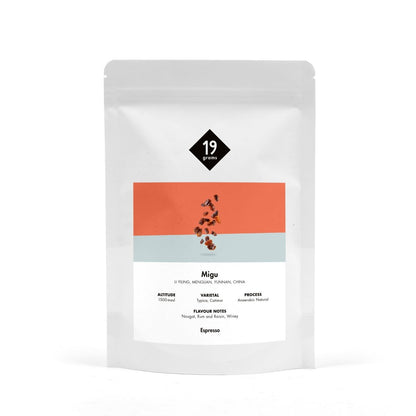 Deine 250g 19grams Migu Anaerobic Natural - China Espresso Tüte