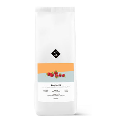 19grams Rungeto Kii Kenia Espresso 1000g Beutelverpackung - Specialty Coffee Espresso Grosspackung kaufen bei 19grams Berlin