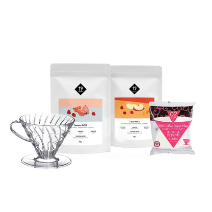 19grams Home Office Kaffee Set Komplettuebersicht Produktbild - Kaffee Home Office Set kaufen bei 19grams.live Roasters Berlin
