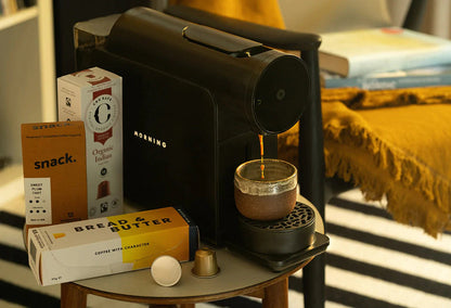 19grams Morning Capsule Machine, Black - Morning 